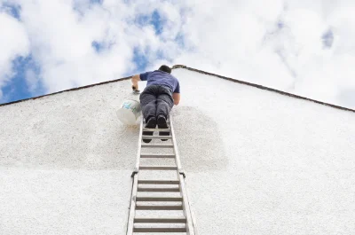 Peinture extérieure à Thurins — façades et ravalement